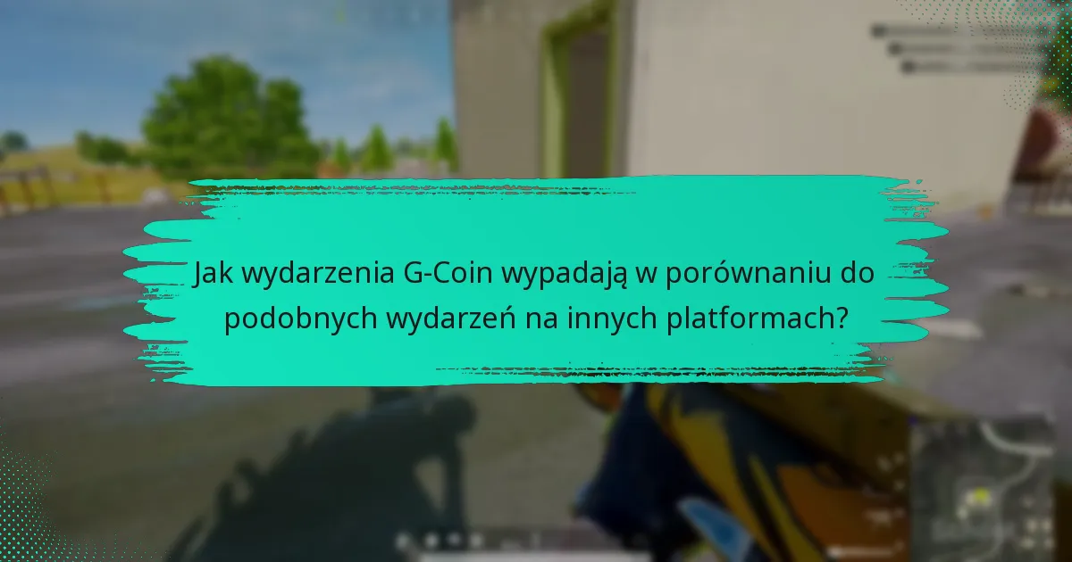 Jakie są wyzwania społecznościowe związane z wydarzeniami G-Coin?