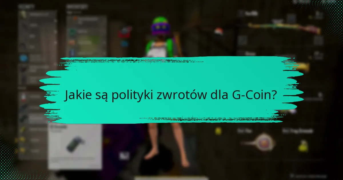 Jak skutecznie zarządzać swoim kontem G-Coin?